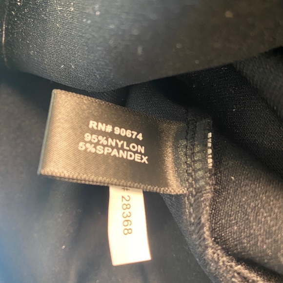 NWT Boston Proper Black and White Long Sleeve Blouse Top - XS - Picture 8 of 11